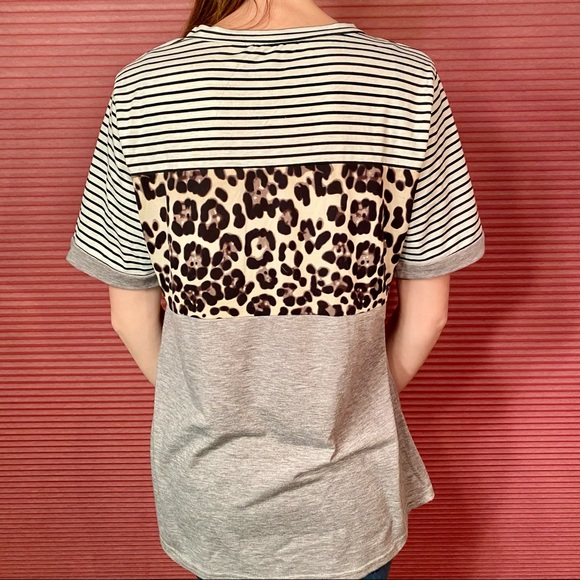 Multi-Pattern T-Shirt - Picture 4 of 5